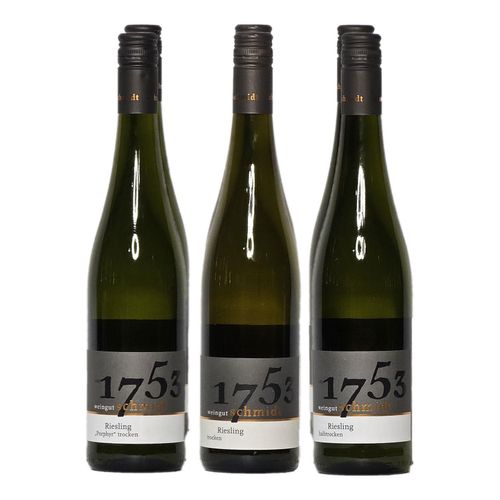 Weingut Schmidt Weinpaket "Riesling" 12,0 - 13,0 % vol 6 x 0,75 Liter